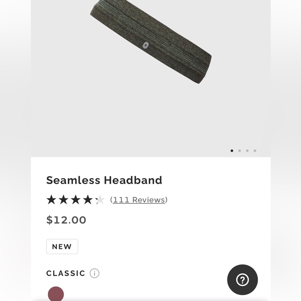 Seamless Headband - figs - dark purple - color sold out- bundle extra gift